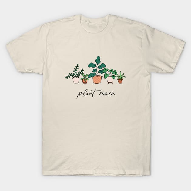 Plant Mom T-Shirt by Ashleigh Green Studios